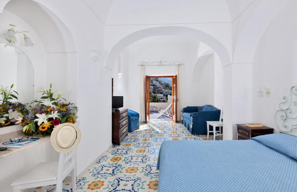 Hotel Vittoria Positano Oda fotoğraf